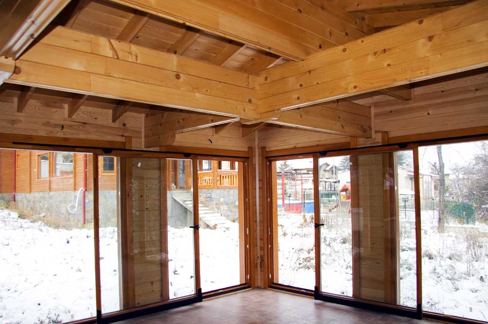 Prefabricated log houses from BL Sport Houses